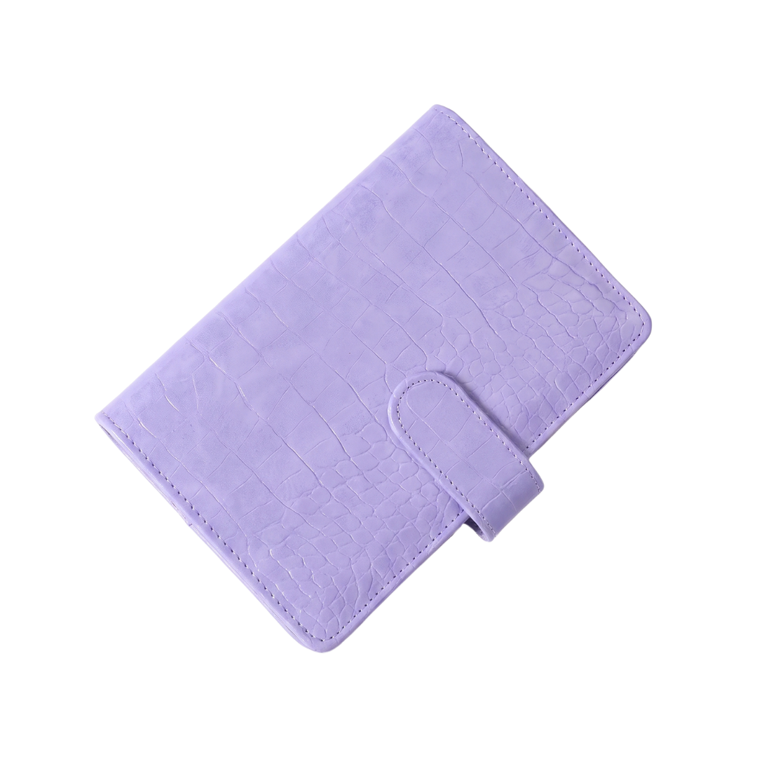 Purple Crocodile A6 Budget Binder