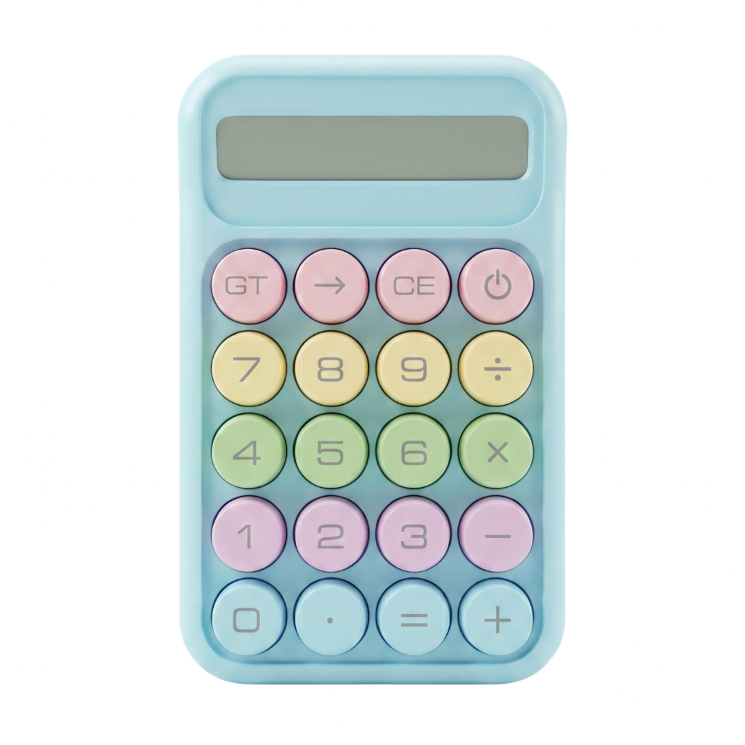 Saving Girl Era Mini Calculator | Cute Portable Calculator for Budgeting & Everyday Use