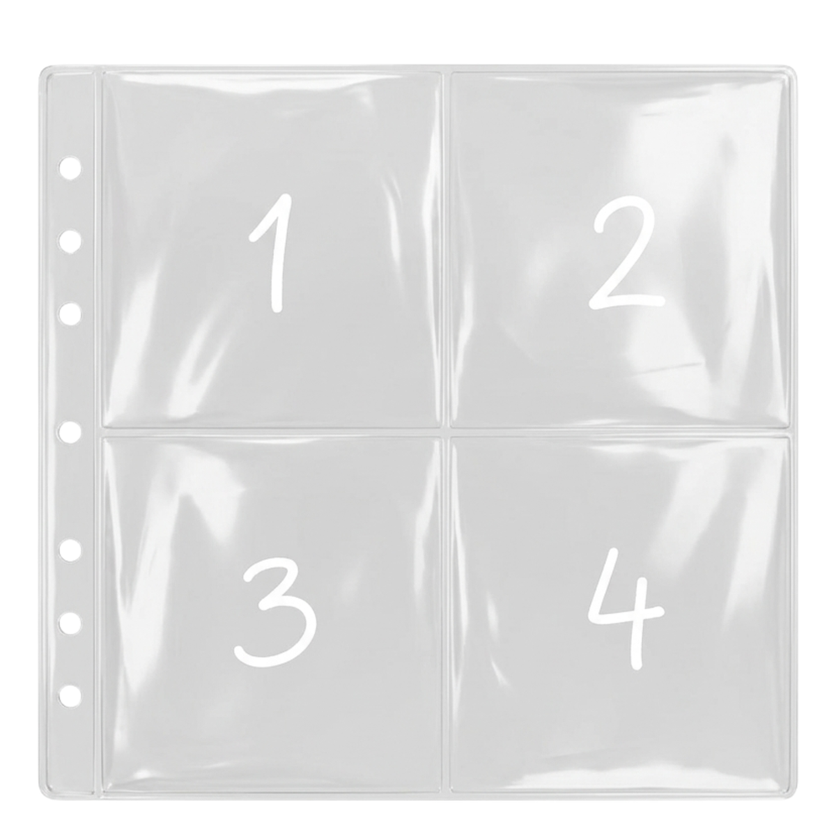 A5 1–100 Savings Challenge | 4-Compartment Cash Inserts