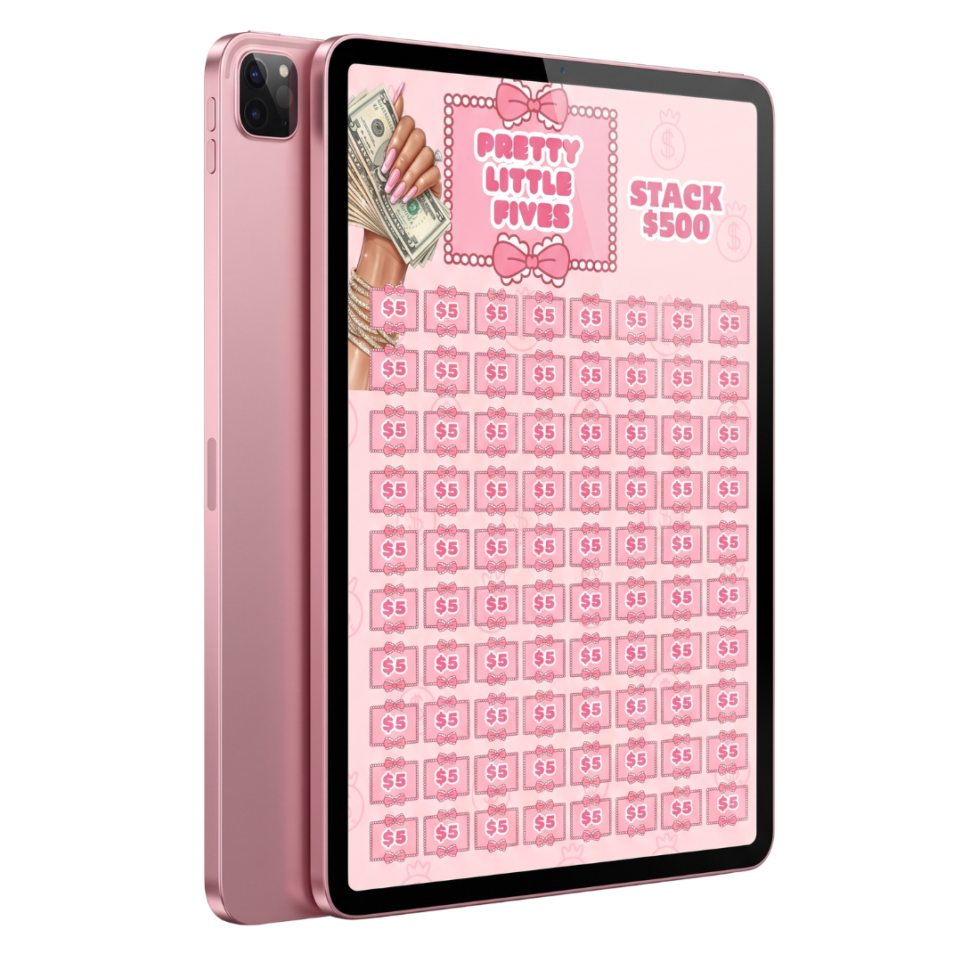 🎀 Pretty Little Fives | $500 Savings Challenge
