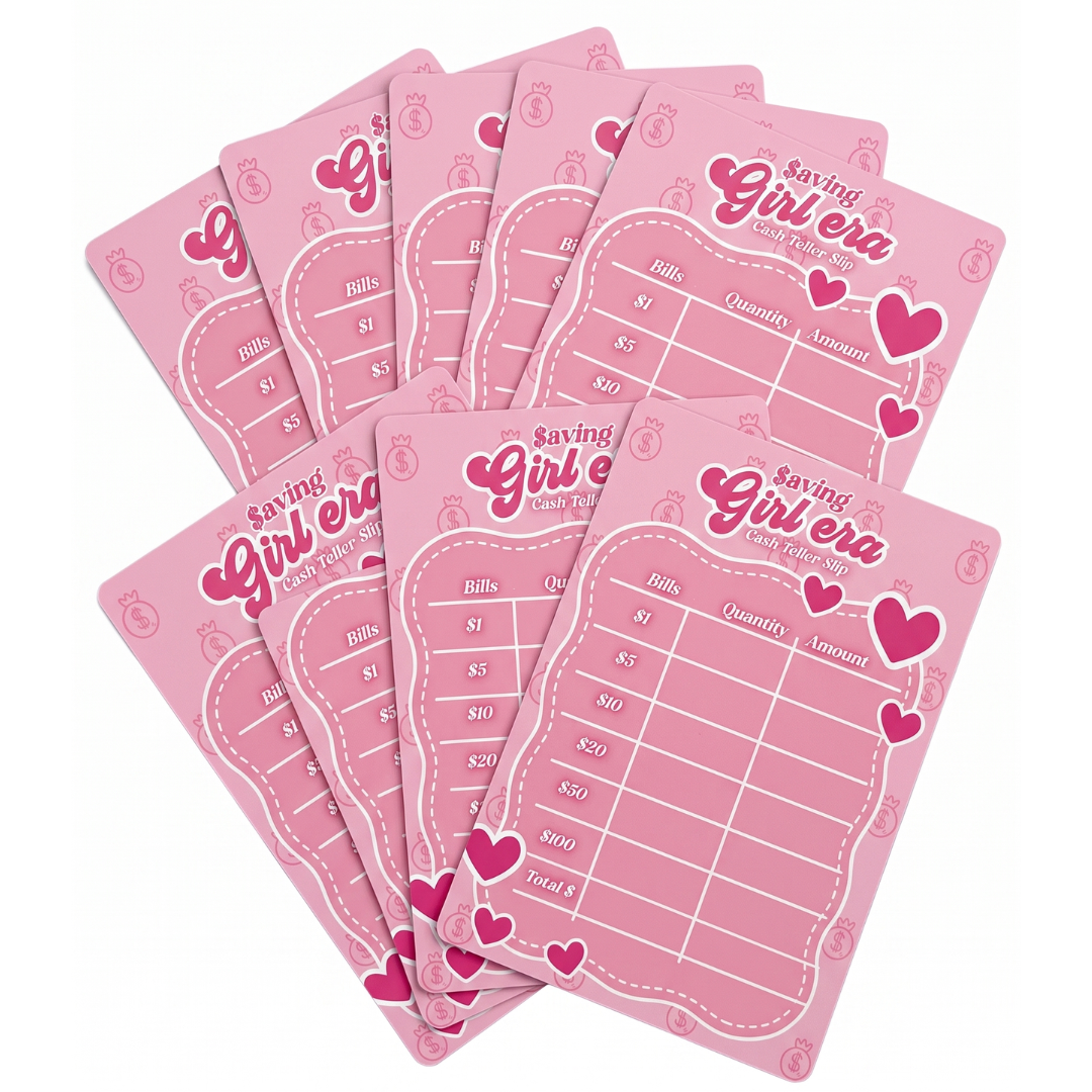 Saving Girl Era Cash Teller Slips 🎀