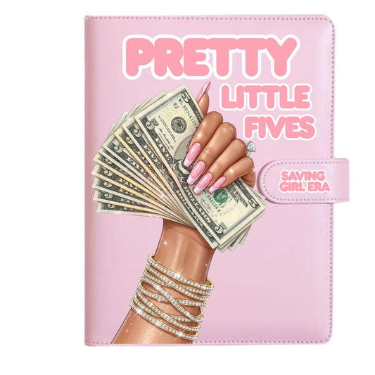 Pretty Little Fives $500 Savings Challenge Binder 🎀💵 COMING SOON!