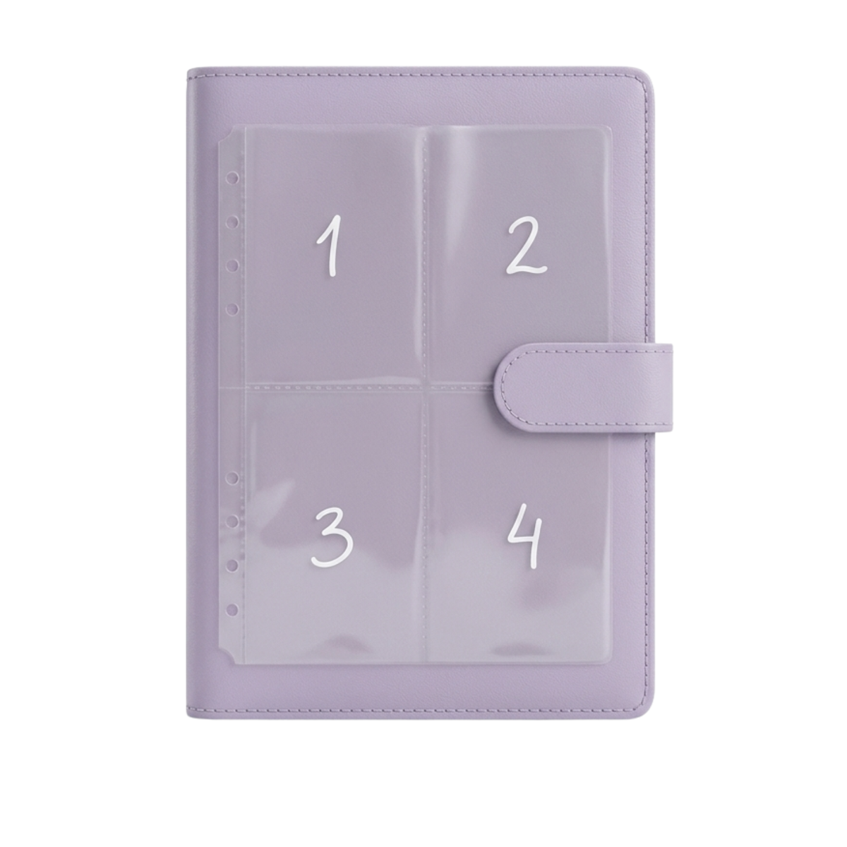 A5 1–100 Savings Challenge | 4-Compartment Cash Inserts