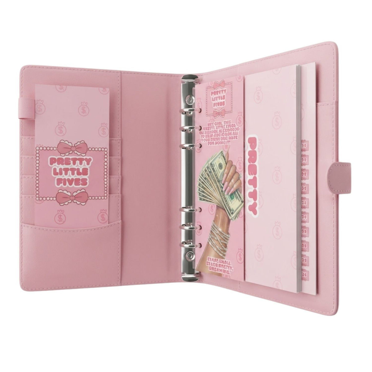Pretty Little Fives $500 Savings Challenge Binder 🎀💵 COMING SOON!
