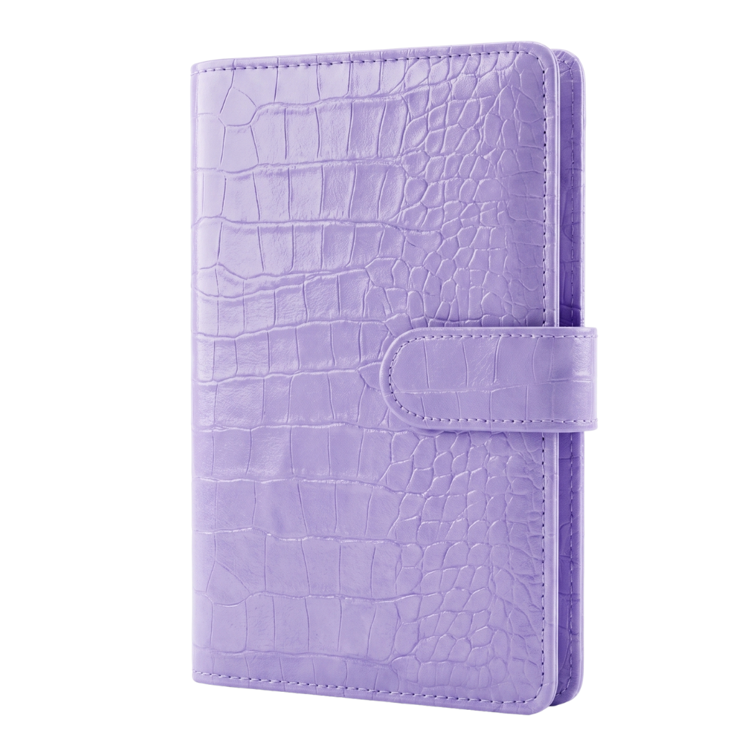 Purple Crocodile A6 Budget Binder