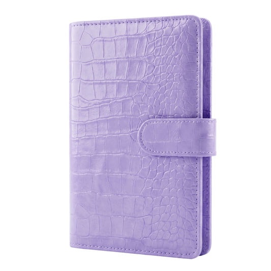 Purple Crocodile A6 Budget Binder