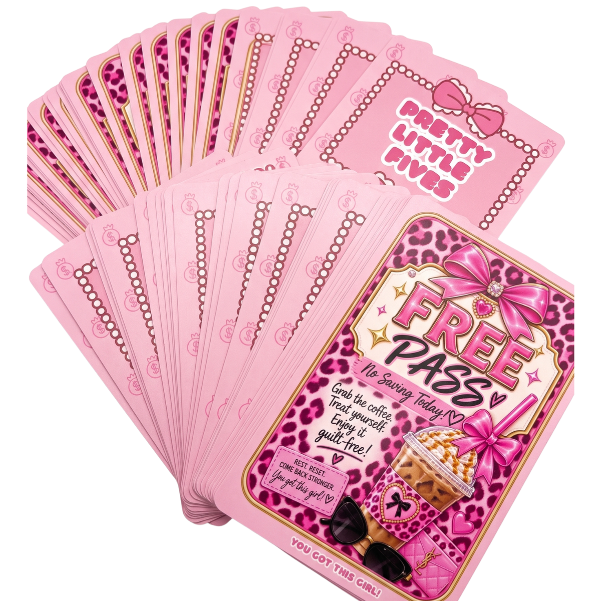 Pretty Little Fives $500 Savings Challenge Binder 🎀💵 COMING SOON!