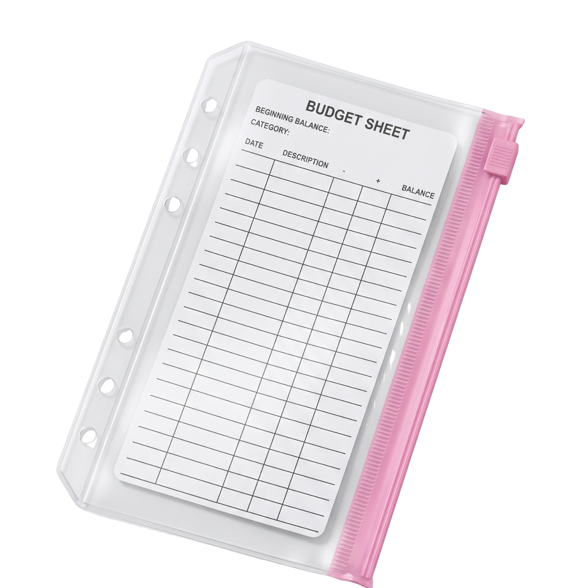 🎀 Pretty Little Money Pouches| A6 Zipper Cash Envelopes