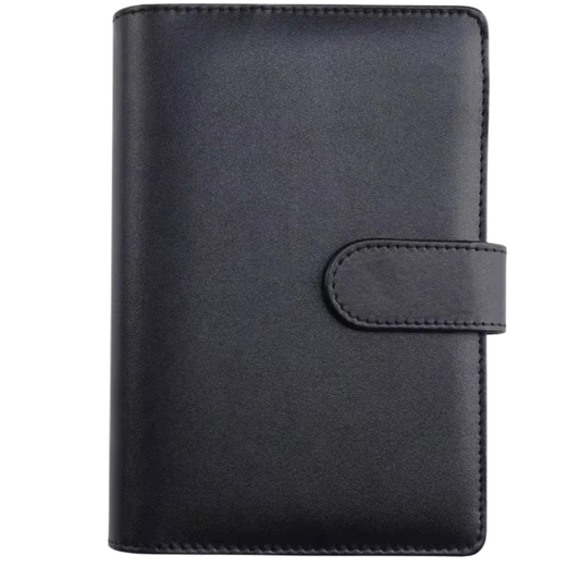 Midnight Blank Slate A6 Budget Binder