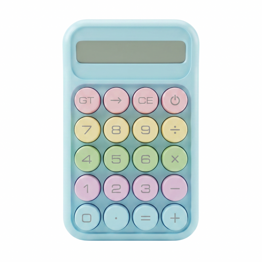 Saving Girl Era Mini Calculator | Cute Portable Calculator for Budgeting & Everyday Use